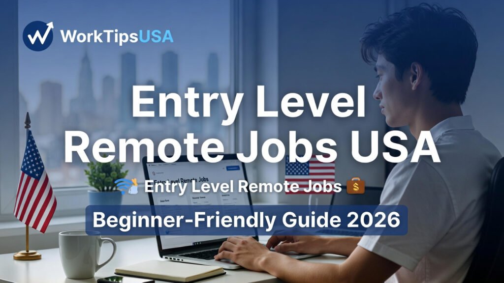 entry level remote jobs USA